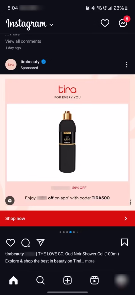 
Tira Beauty Carousel Ad

