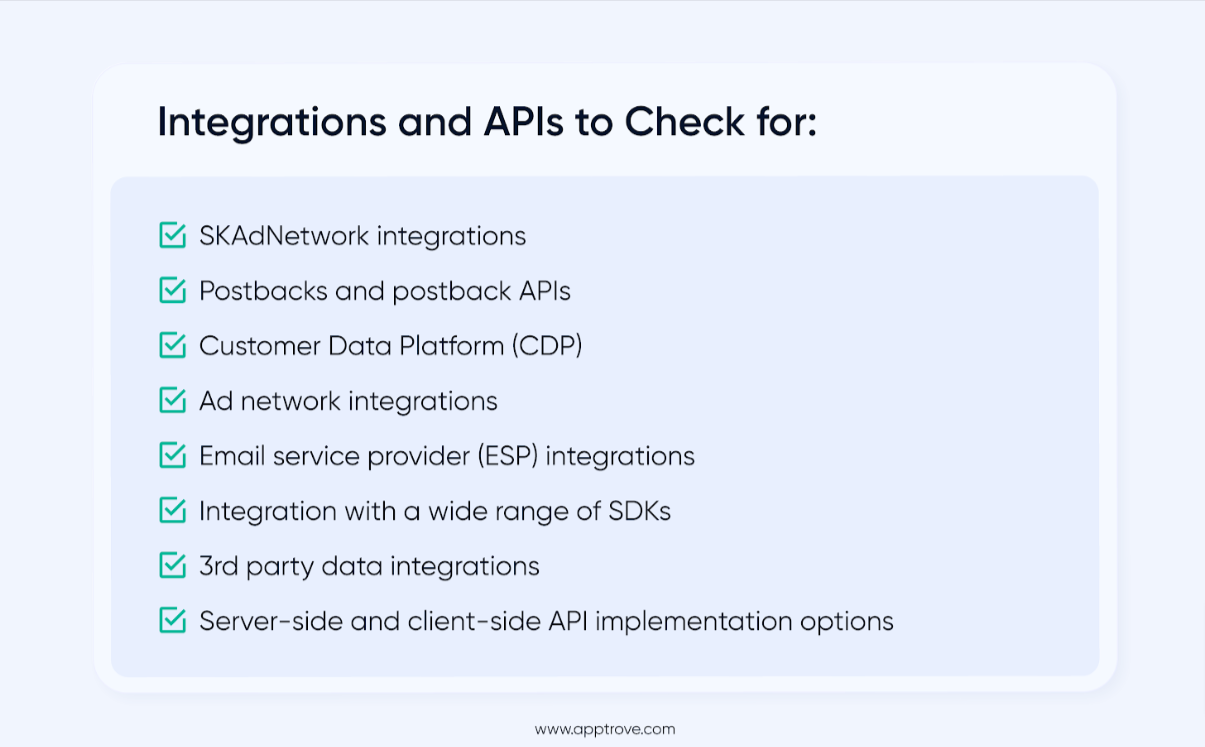 Integrations and APIs in an MMP