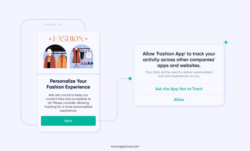 Opt-In Message on App