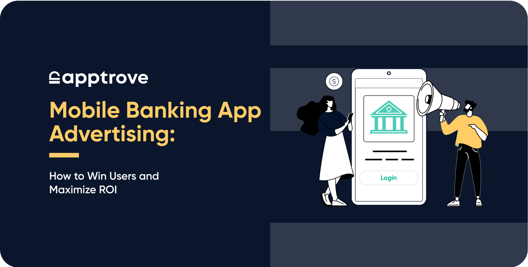 Banner: Mobile Banking App Advertising: How to Win Users and Maximize ROI