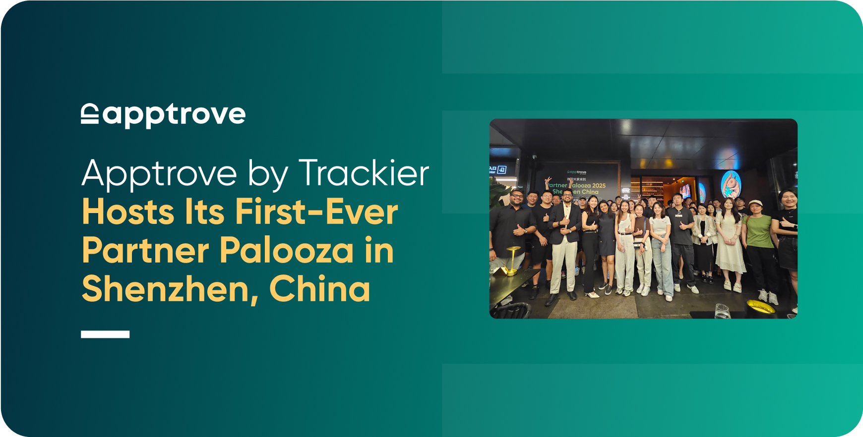 Apptrove Hosted Its First PAPA Party in China 2025