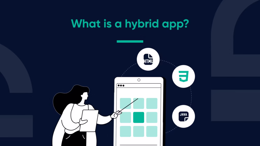 What is a hybrid app?