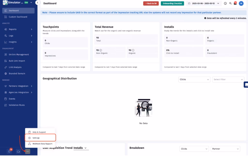 SDK Integration first Step