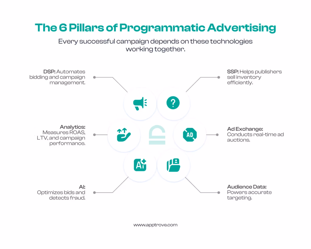 the 6 pillars of programmatic media buying
